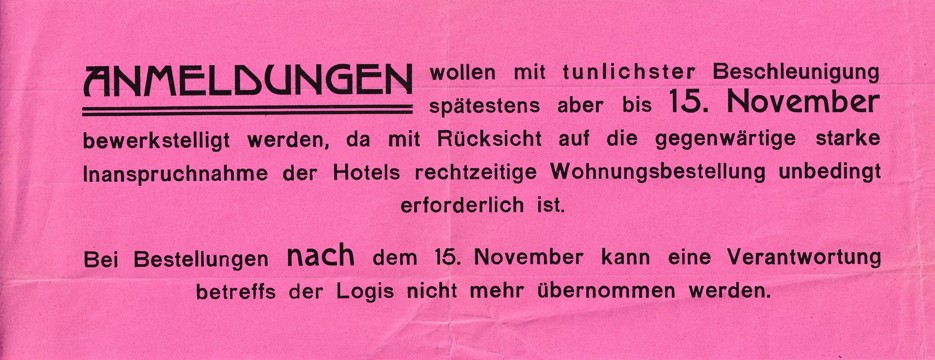 Leták vyhláška o registraci