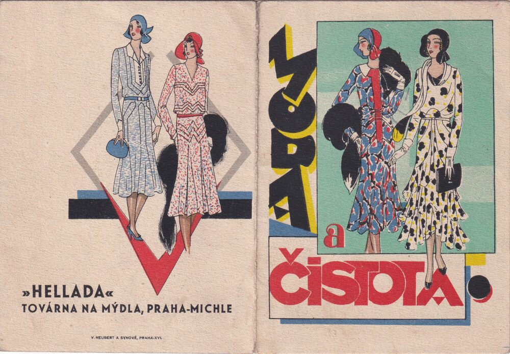 Leták mýdla Hellada, Praha