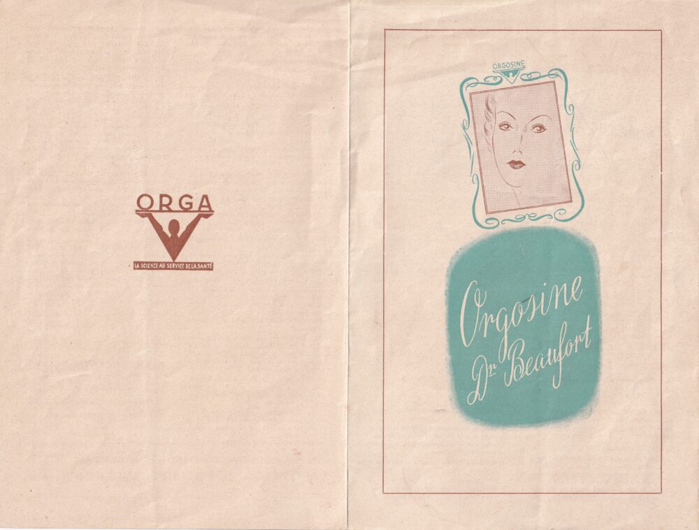 Leták hormony Orgosin, Praha