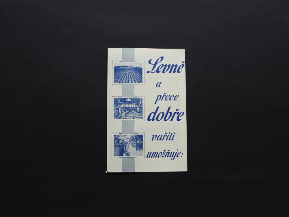 Leták polévkové koření Maggi