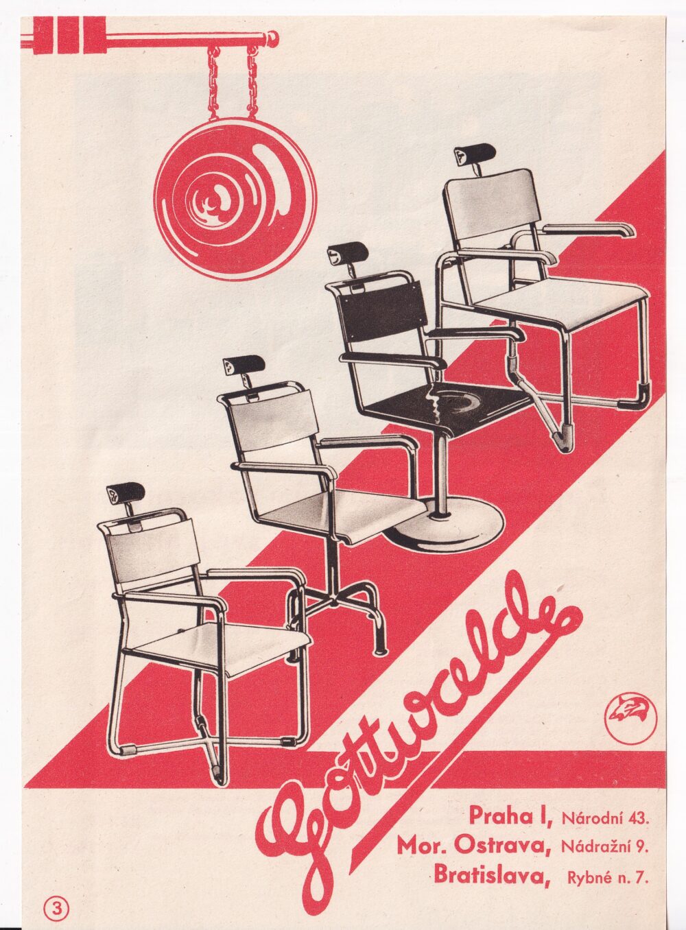 Leták, Modernizace holíren,  Ocelová křesla