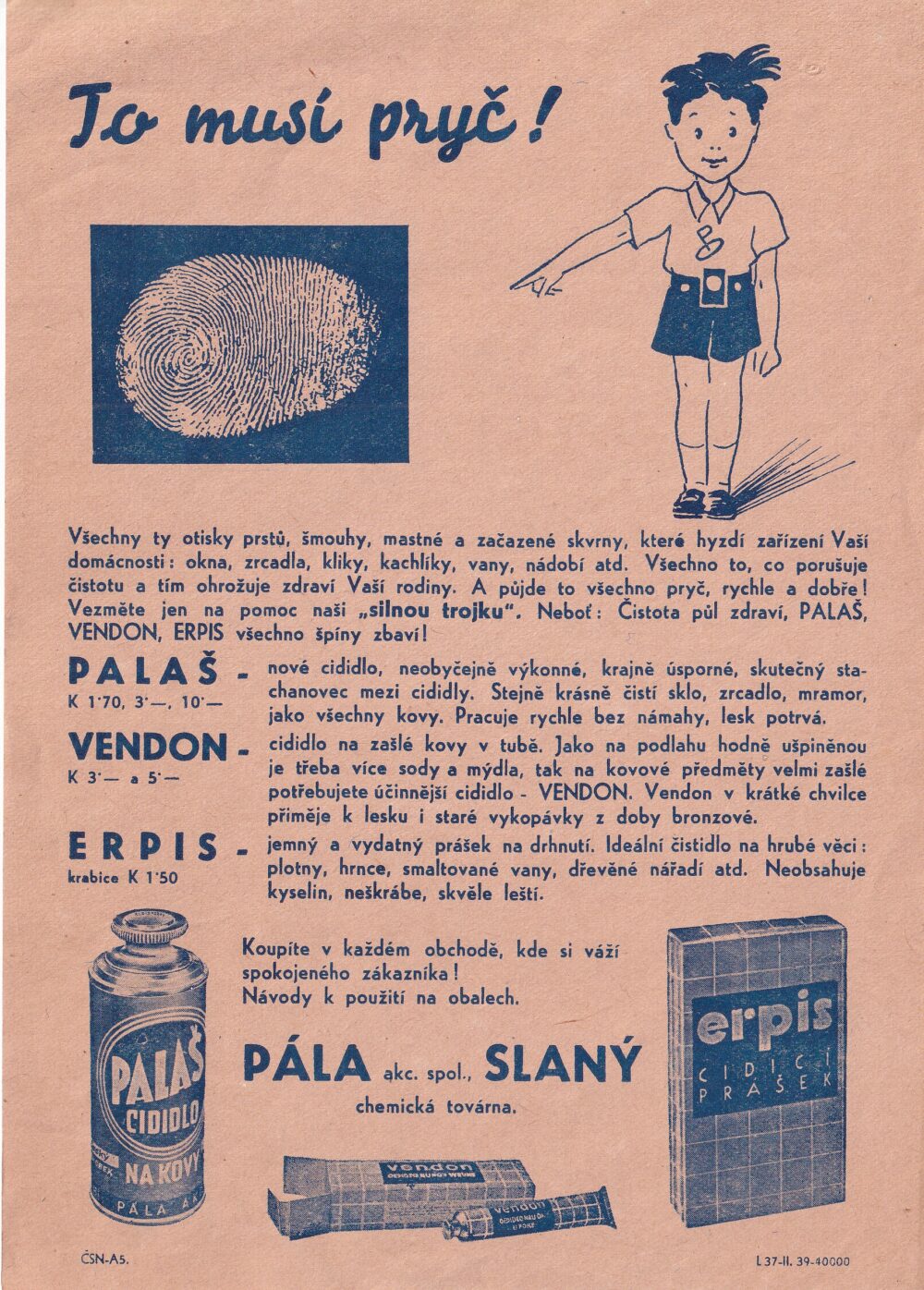 Leták, Palaš Cididlo na kovy, Chemická továrna