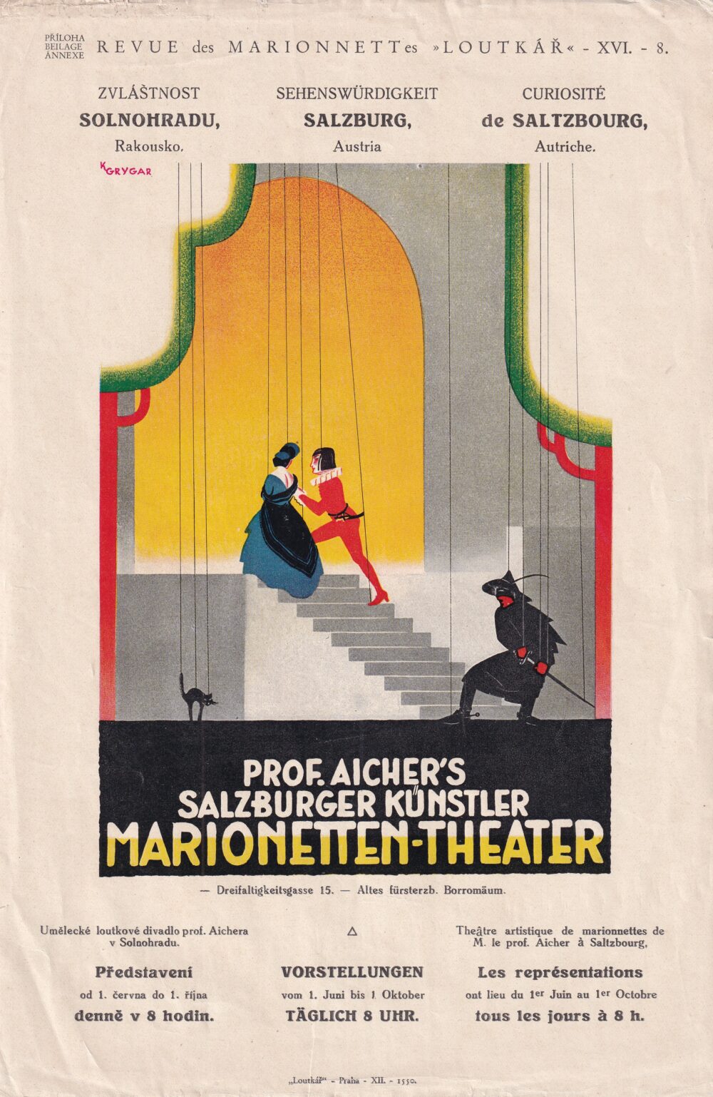 Leták, Umělecké loutkové divadlo, Solnohrad