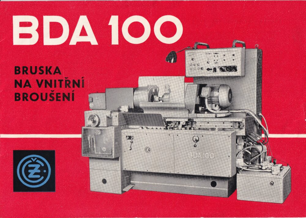 Katalog Bruska BDA 100, ČZ motocyklové, NP Strakonice 2.pol.20.st.