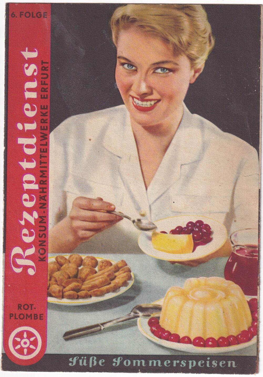 Brožurka – Recepty na sladko, 20.století