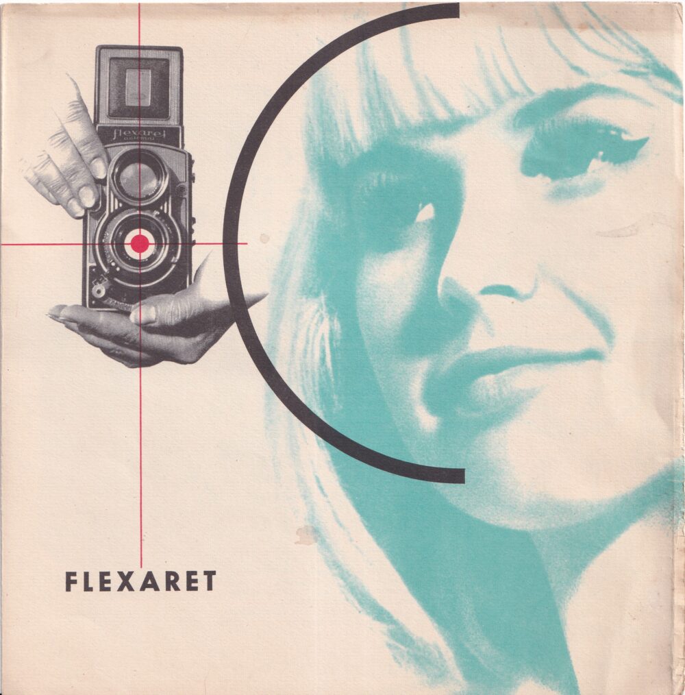 Prospekt Flexaret fotoaparát, Meopta Přerov, závod Hynčice 20.stol.