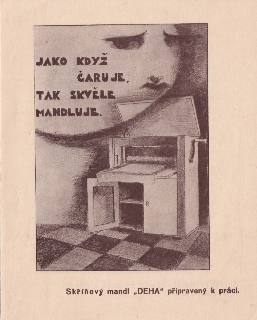 Leták skříňový mandl Deha