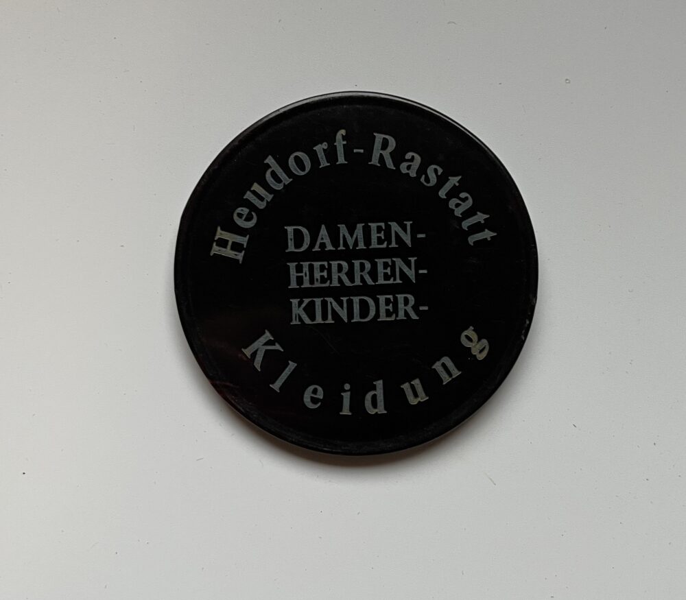 Reklamní zrcátko - Heudorf Rastatt Dámské - Pánské - Dětské oblečení