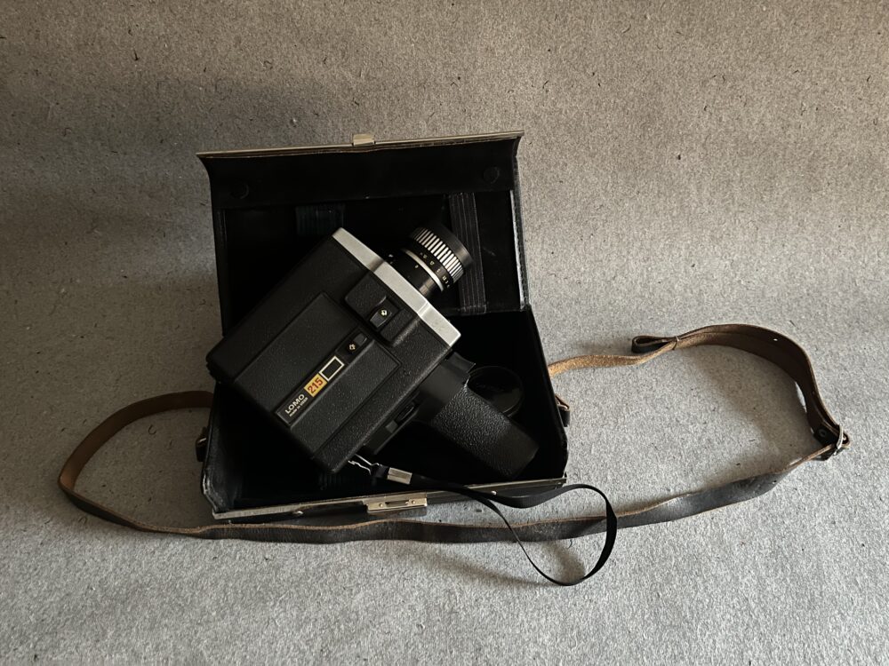 Filmová kamera LOMO made in USSR 215 M super 8, 2.pol.20.st.