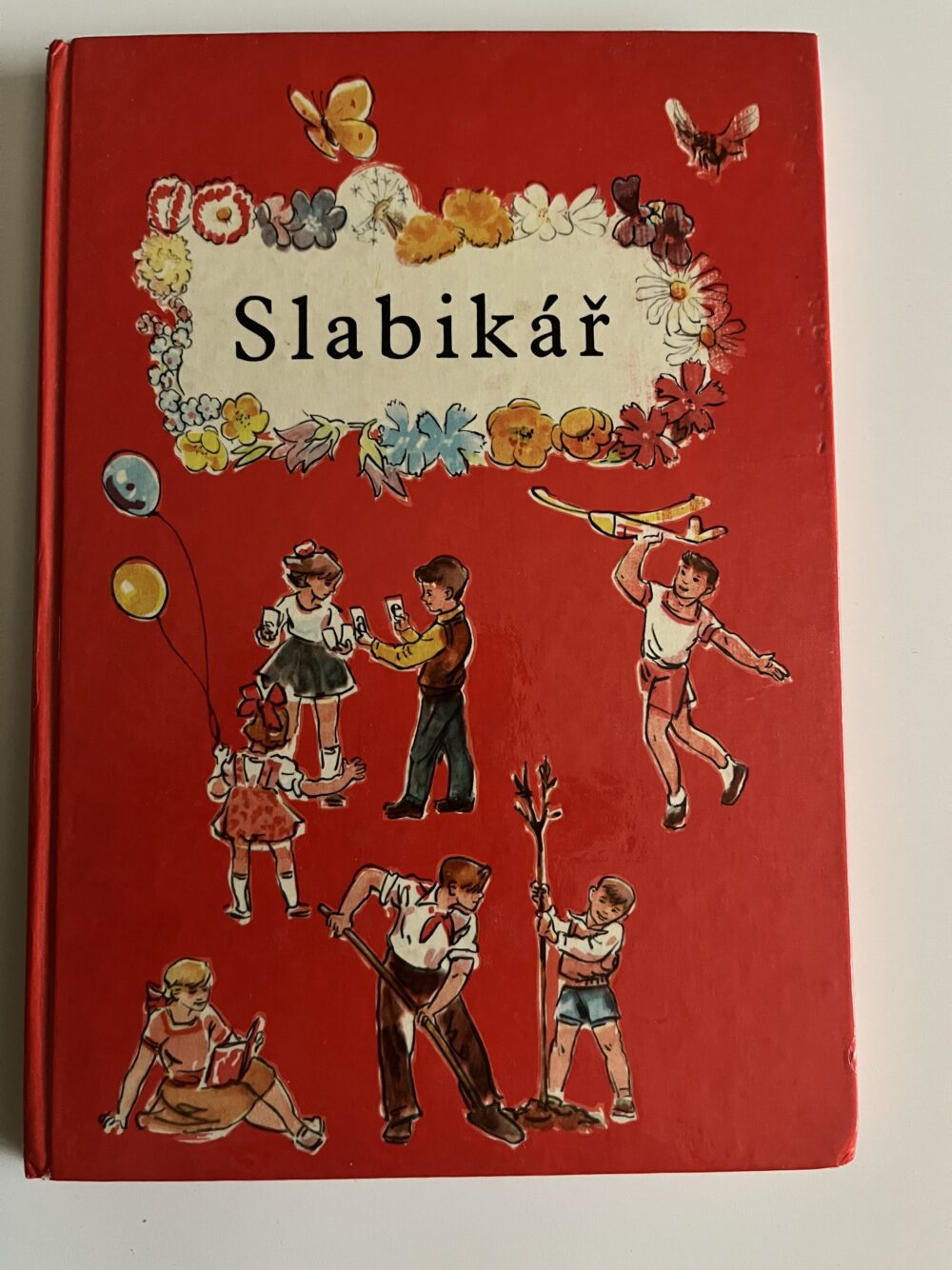 Kniha Slabikář, Václav Junek 1962