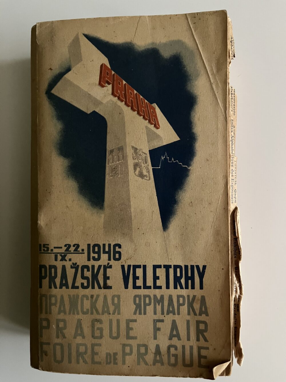 Kniha Pražské veletrhy 15.-22.IX. 1946, Omnipol