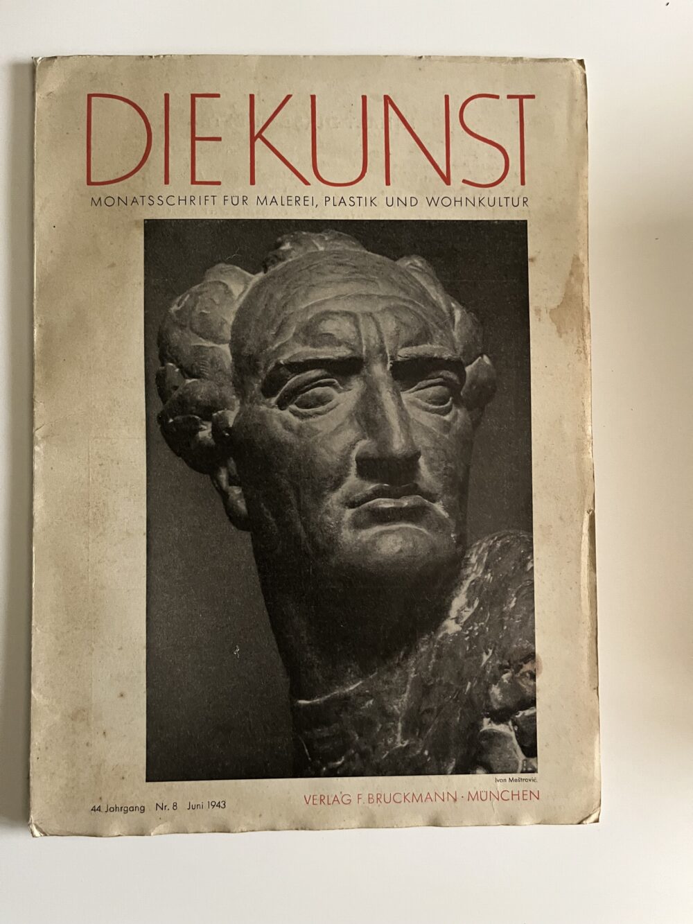 Časopis UMĚNÍ měsíčník pro malířství sochařství a bytovou kulturu 1943
