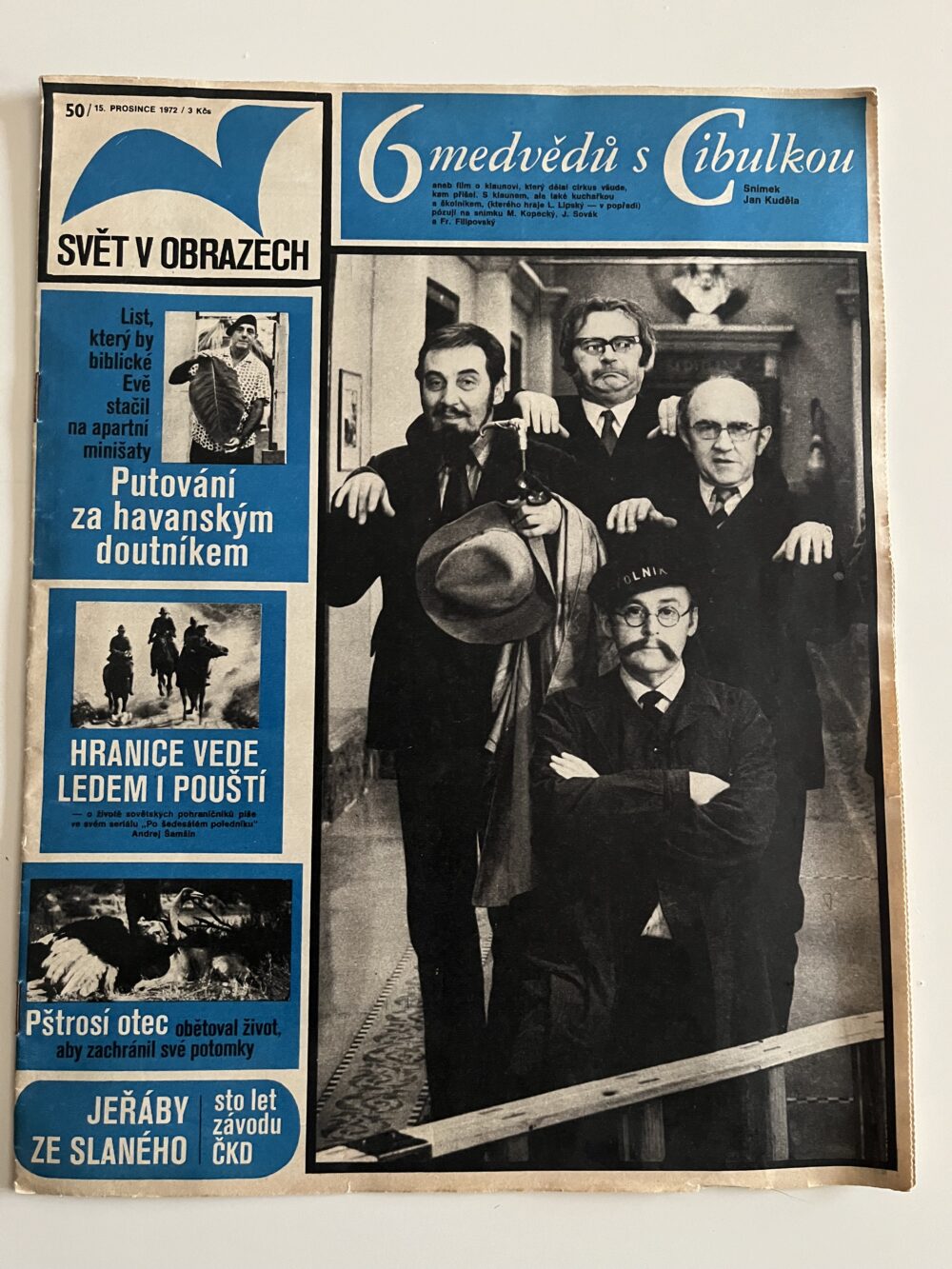 Časopis - Svět v obrazech z 15.prosince 1972