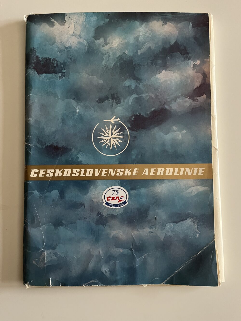 ČSA Sběratelské album grafických listů - historická letadla, V. Bidlo