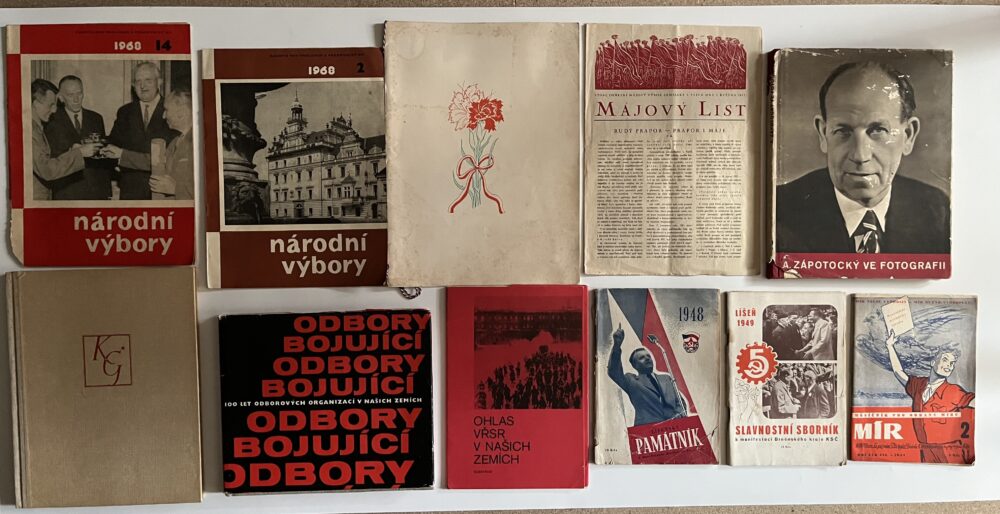 Knihy - Propaganda, r. 1947 - 1981, 11 ks