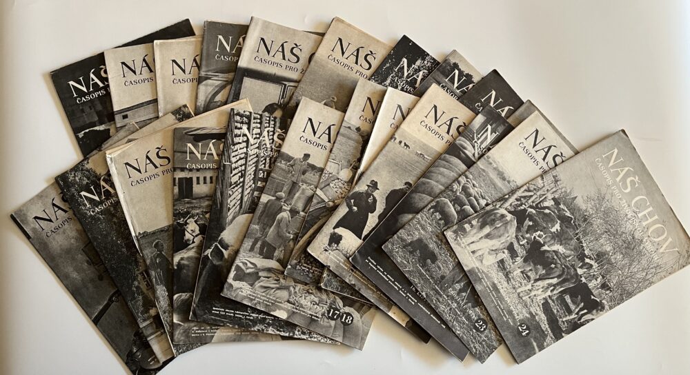 Časopis - Náš chov, zemědělství čísla 1 - 24 rok 1951