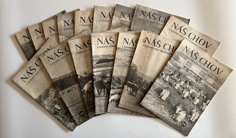 Časopis - Náš chov, zemědělství 16 čísel, r.1956