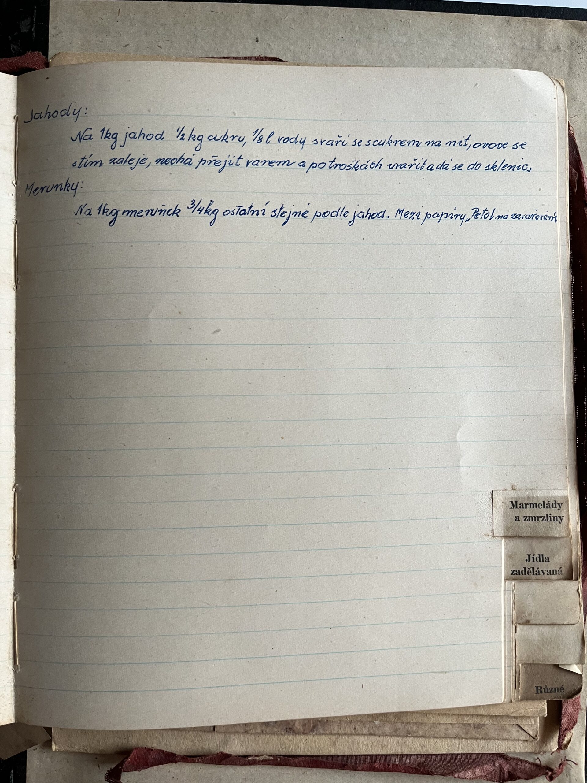 Sešit s tvrdými deskami - Kuchařské předpisy, 2.pol.20.st. - Obrázek 9