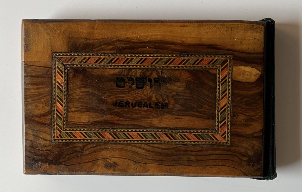 Historické herbárium  - Květiny Svaté země, Jeruzalém kolem r.1900