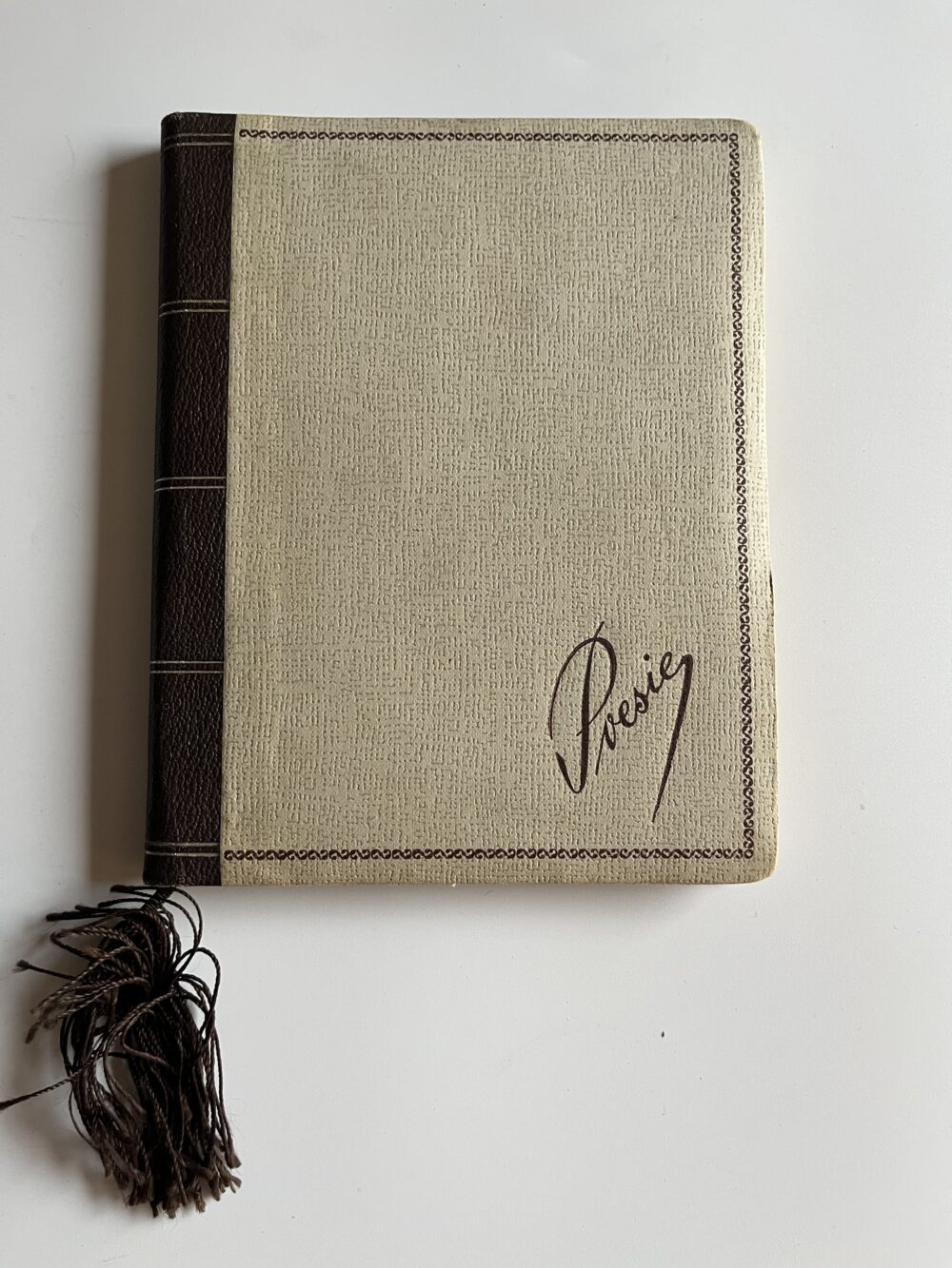 Památník Poesie s texty, verši, obrázky 1.pol.20.stol.