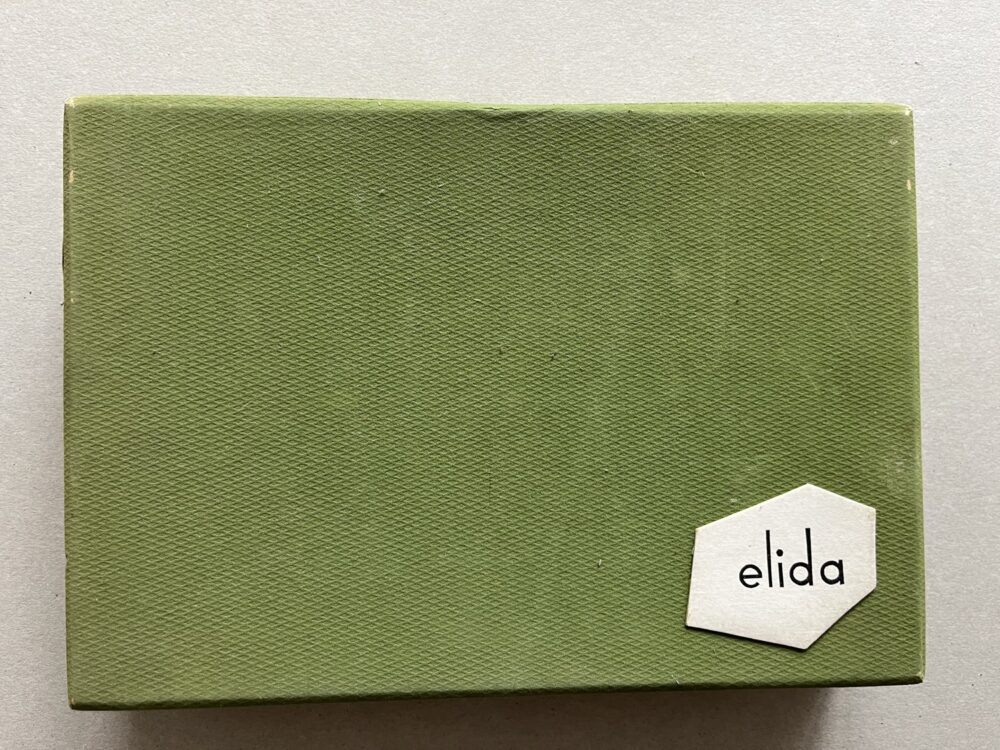 Krabička od kosmetiky ELIDA, 1.pol.20.stol.