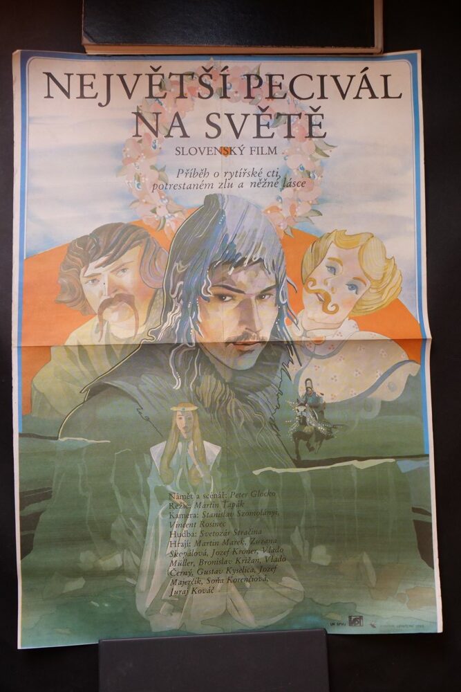 Plakát Největší pecivál na světě,Slovenský film ilus.Lehotská 1982