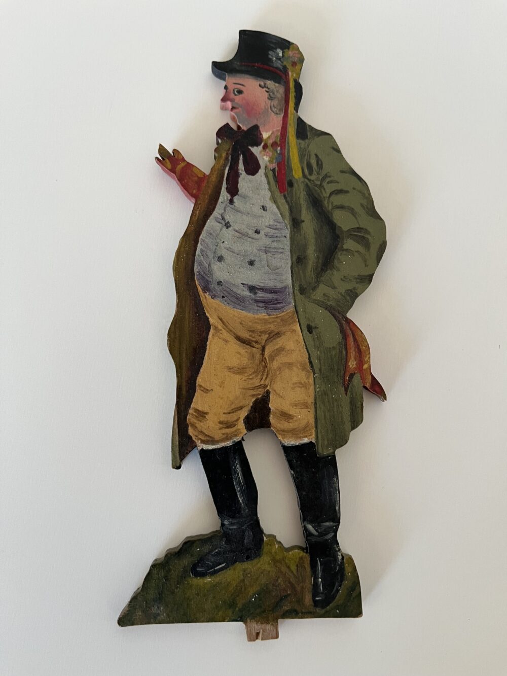 Starožitná dřevěná postavička / figurka - Kecal, Prodaná nevěsta