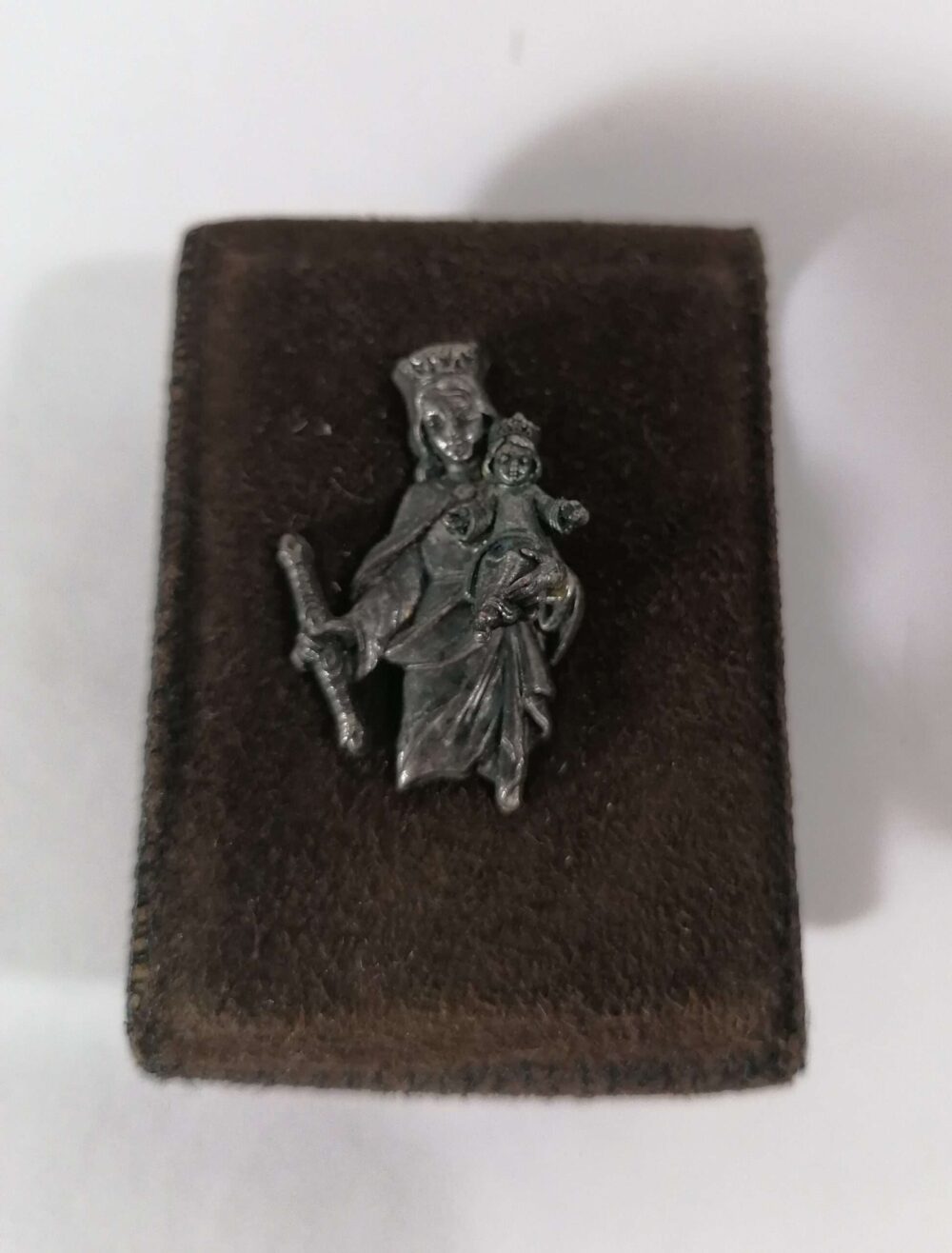 Svátostka - koženkový obal, 1.pol.20.stol.