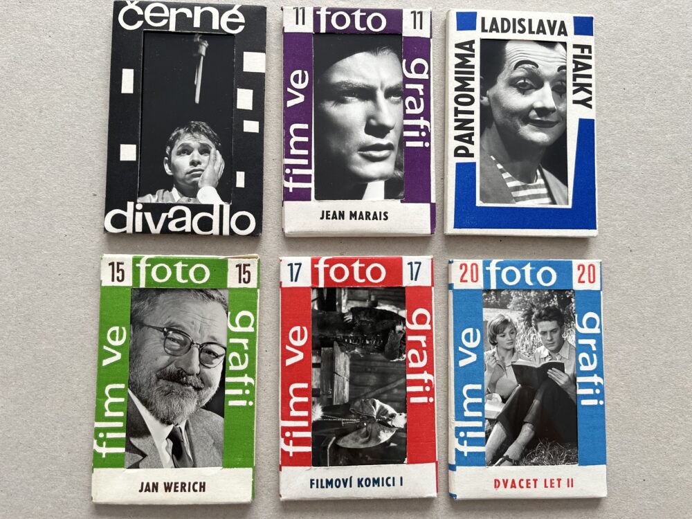 Edice - Film ve fotografii Pantomima Černé divadlo r. 1964 / 65 6 ks