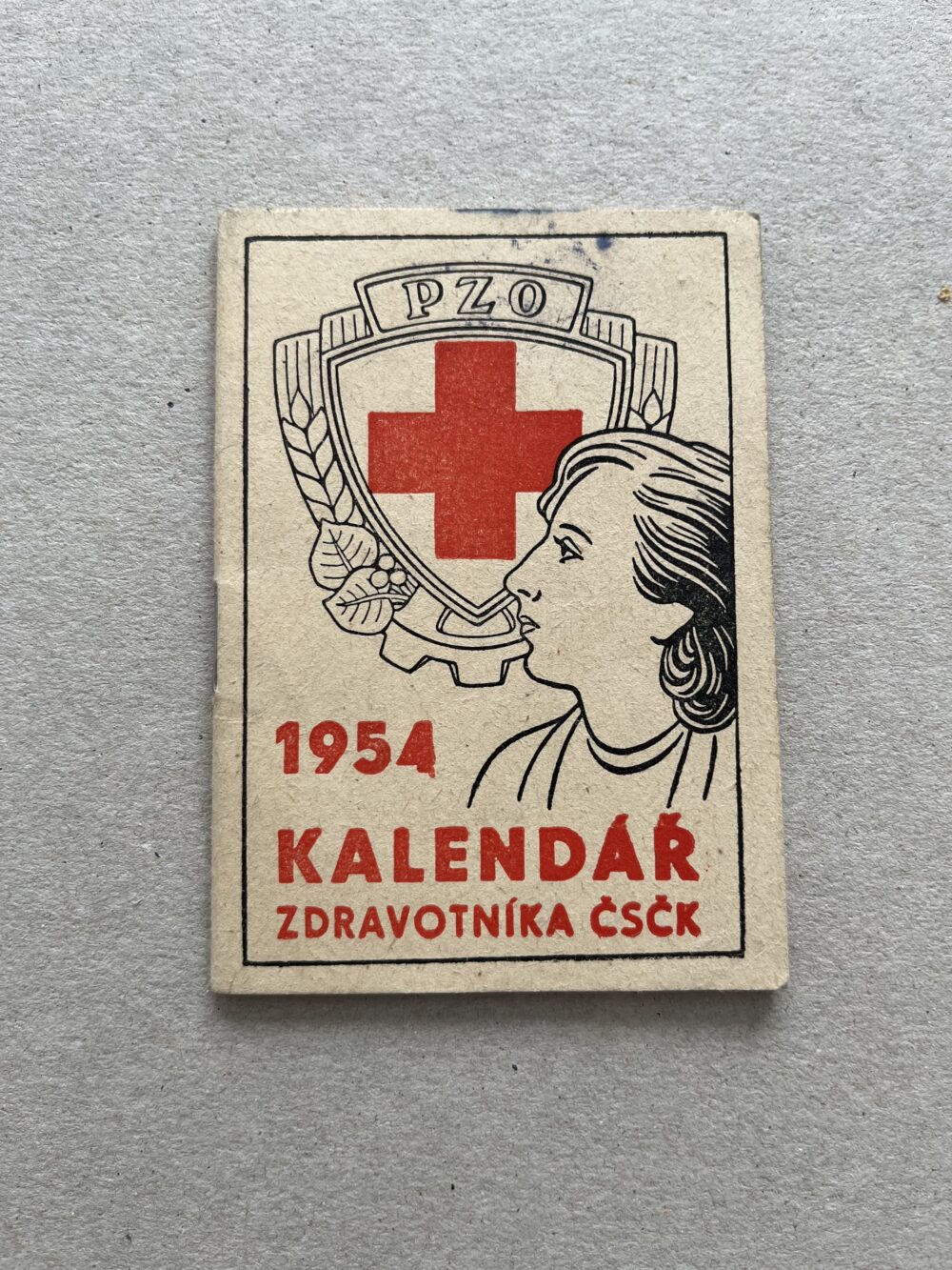Kalendář zdravotníka ČSČK 1954